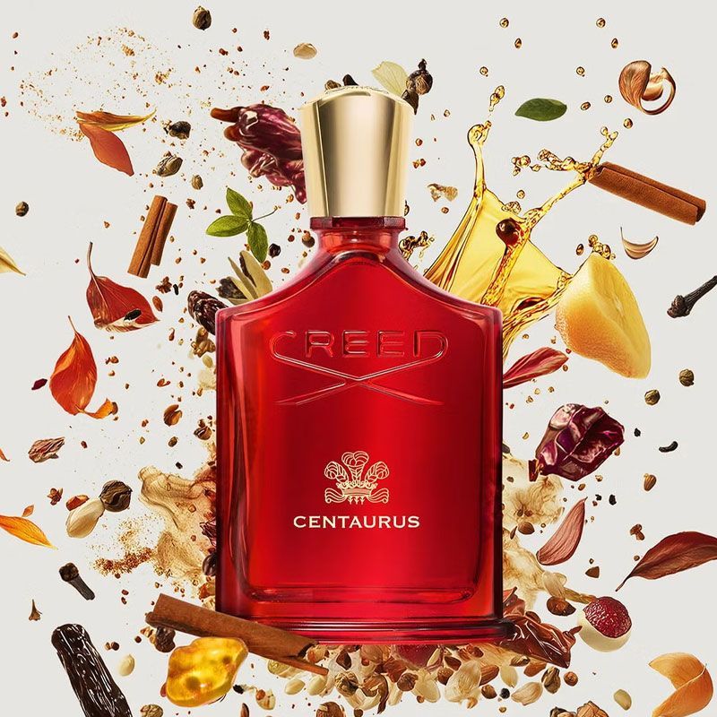Home Fragrance Red Wine - Creed Centaurus EDP con l'iconica bottiglia