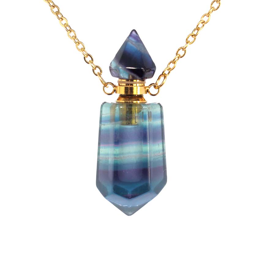 Diffuser Necklace Locket - Ciondolo Diffusore di Profumo in Pietra