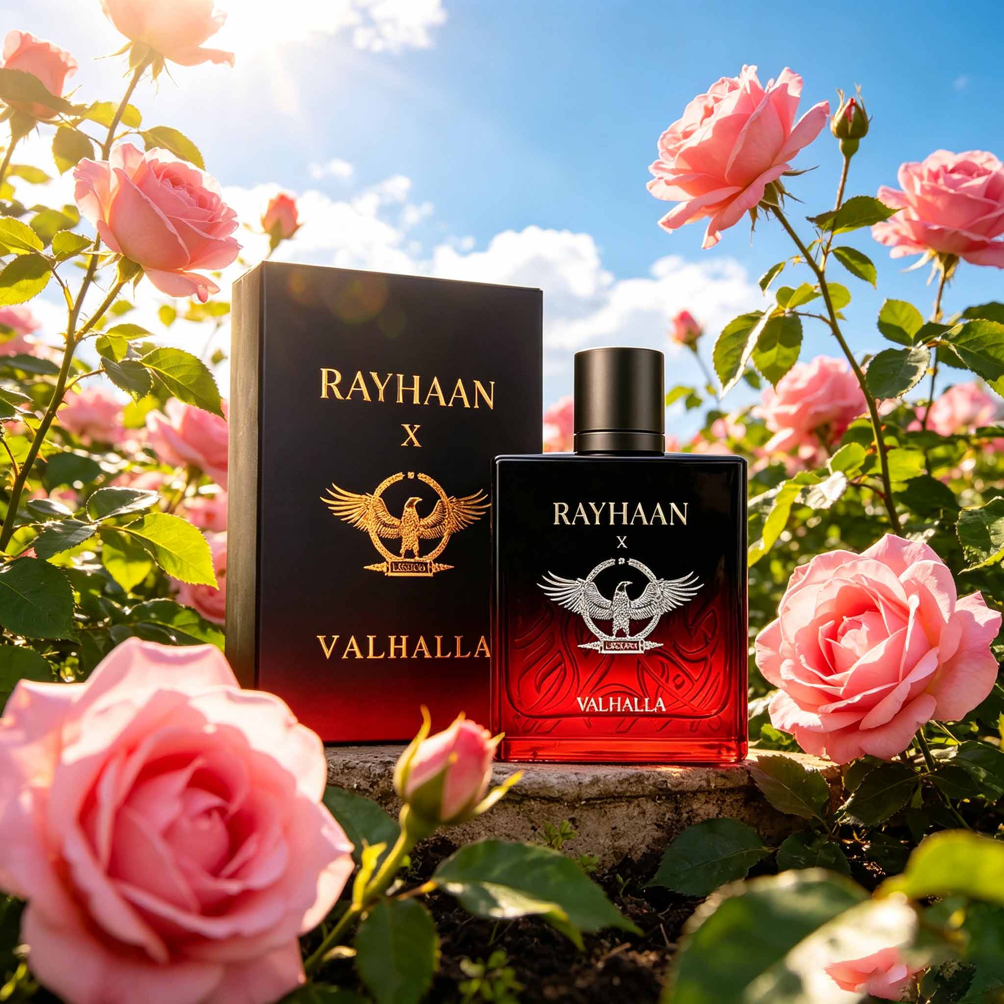 Home Fragrance Red Wine - Profumo RAYHAAN Valhalla Eagles per uomo,