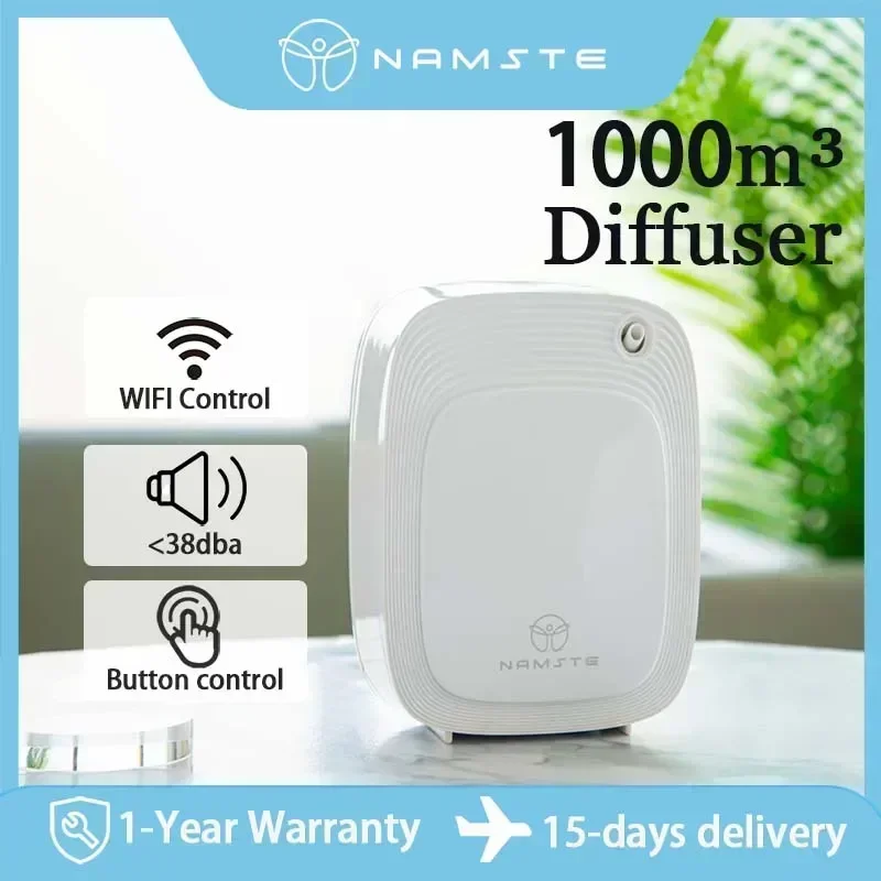 Home Fragrance For Diffuser - Diffusore di Aromi Namste 1000m³, Capacità