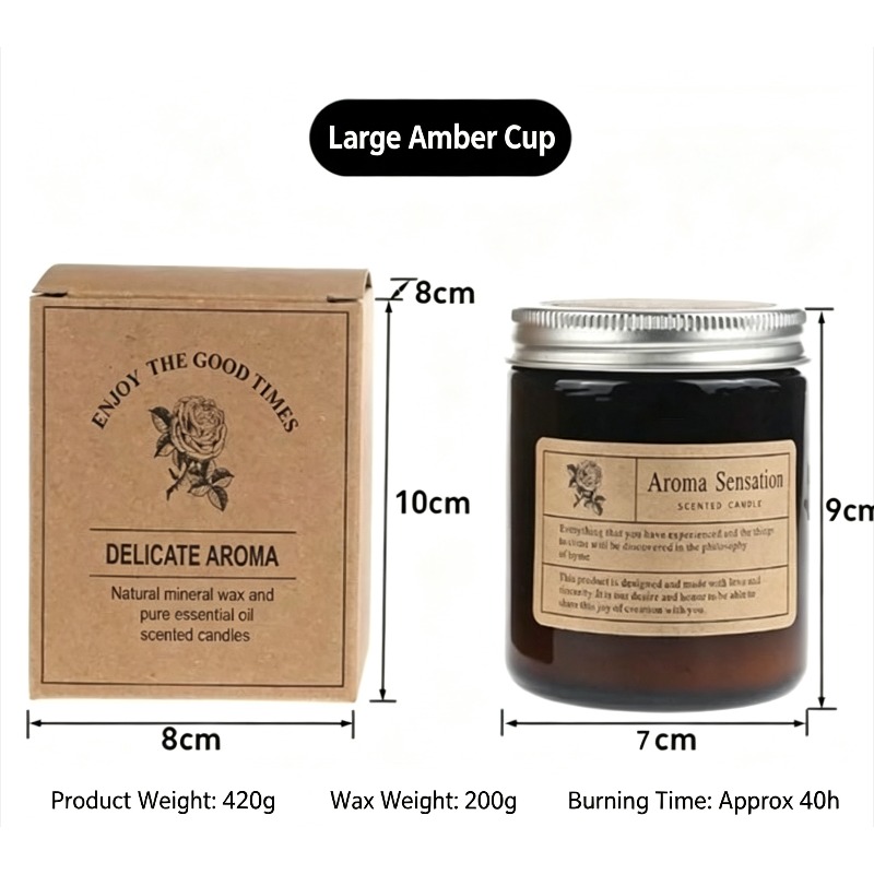 Candela profumata in cera di s - Amber Jar Candle recensione e prezzo