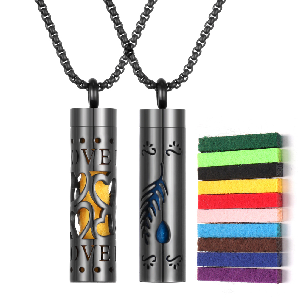 Collane a catena con ciondolo  - Diffuser Necklace Locket recensione e prezzo