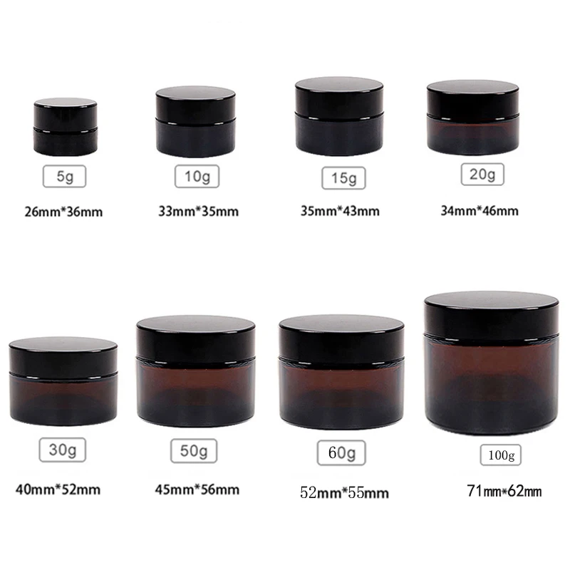 5 vasetti in vetro ambrato vuo - Amber Jar Candle recensione e prezzo