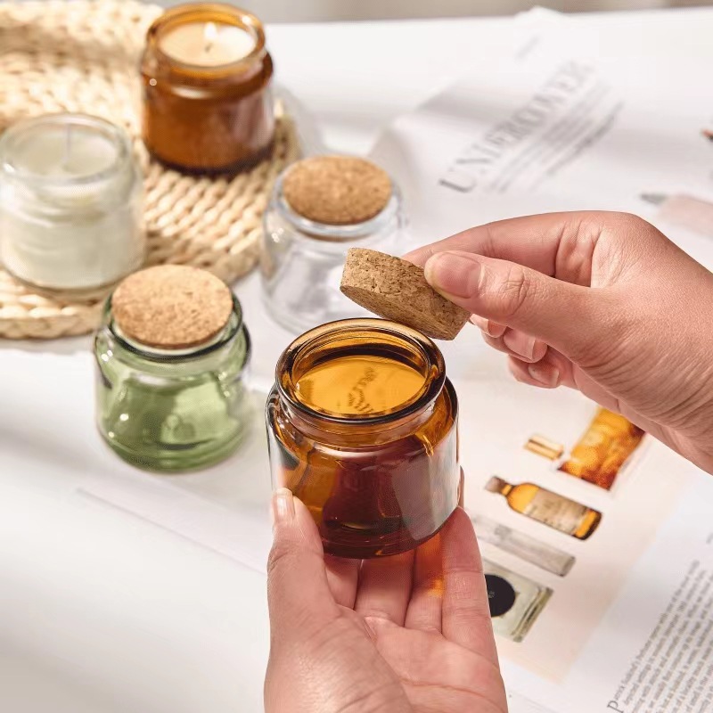 60 pezzi di bicchieri di vetro - Amber Jar Candle recensione e prezzo