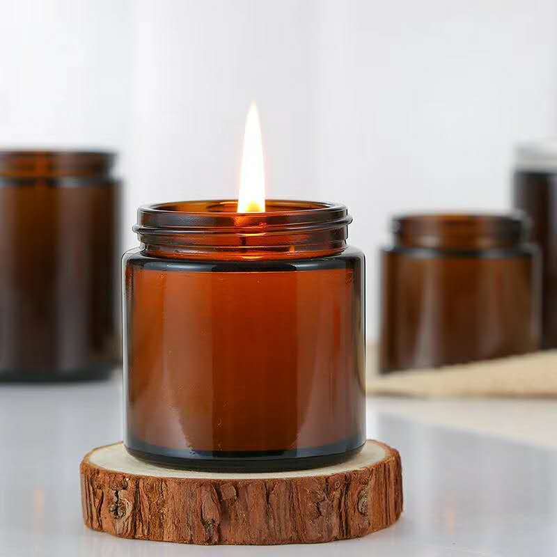 6pc 100/250ml Barattoli di can - Amber Jar Candle recensione e prezzo